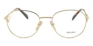 プラダ Prada PR A50V ZVN1O1 Full rim フルリム ペールゴールド Women レディース 女性用 ウィメンズ Ey…