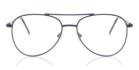 【正規品】【送料無料】SmartBuyコレクション Full Rim Pilot Blue SmartBuy Collection Marcey 789B Fashion Unisex Eyeglasses【海外通販】