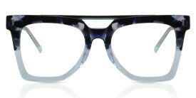 【正規品】【送料無料】SmartBuyコレクション Full Rim Pilot Transparent Blue Tortoise Two-Tone SmartBuy Collection Marin JGA123791-03 JGA123791-03 Fashion Women Eyeglasses【海外通販】