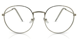 【正規品】【送料無料】SmartBuyコレクション Full Rim Round Silver SmartBuy Collection Channon X3447-4 C2 Fashion Unisex Eyeglasses【海外通販】