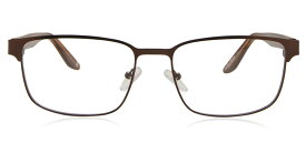 【正規品】【送料無料】SmartBuyコレクション Full Rim Rectangle Matte Brown SmartBuy Collection Marlou 883C Fashion Men Eyeglasses【海外通販】