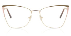 【正規品】【送料無料】SmartBuyコレクション Full Rim Cat Eye Gold Beige Pink SmartBuy Collection Fate DF-323 018 Fashion Women Eyeglasses【海外通販】