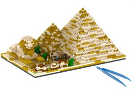 マイクロ ブロック エジプト ピラミッド 1456ピース ピンセット付き