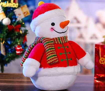 楽天市場】スノーマン ぬいぐるみ クリスマス 飾り 雪だるま 置物 店舗