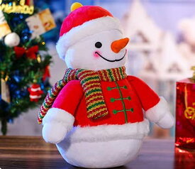 スノーマン ぬいぐるみ クリスマス 飾り 雪だるま 置物 店舗のディスプレィ 雪のクリスマス 北欧 サンタクロース パーティー デコレーション 贈り物 子供 大人 おもちゃインテリア 抱き枕 約32 6歳以上