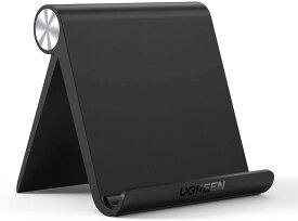 タブレットスタンド 卓上 スマホホルダー iPadスタンド 折りたたみ式 角度調整可能 4-11インチに対応 滑り止めゴム付き