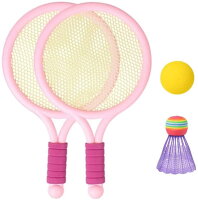 テニスラケット おもちゃ テニス セット 子供 バドミントン ラケット キッズ 親子 室内 アウトドア スポーツ デカ テニス セット