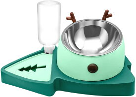 ペット用 多機能 猫 犬 食器 水 餌入れ 早食い防止 自動 水飲み器 猫用 犬用 小型犬 中型犬 給水器 みす?飲み器 えさ皿 猫皿 フードボウル