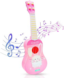 ウクレレ 子供用 ギター ミニ 初心者 ギター おもちゃ 知育玩具 楽器玩具 ミュージックおもちゃ ウクレレおもちゃ ギターおもちゃ 子供向け 軽量 プラスチック子供の日 誕生日 プレゼントギフト