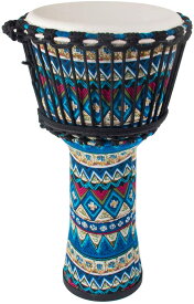 10寸アフリカ楽器ブルーアフリカ鼓アクセサリー民族楽器ファッション外観