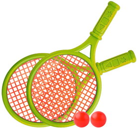ミニバドミントンテニス デカ テニス ラケット玩具 軽量 小型 安全 子供スーツセット レジャー ファミリースポーツ ピクニック で大活躍