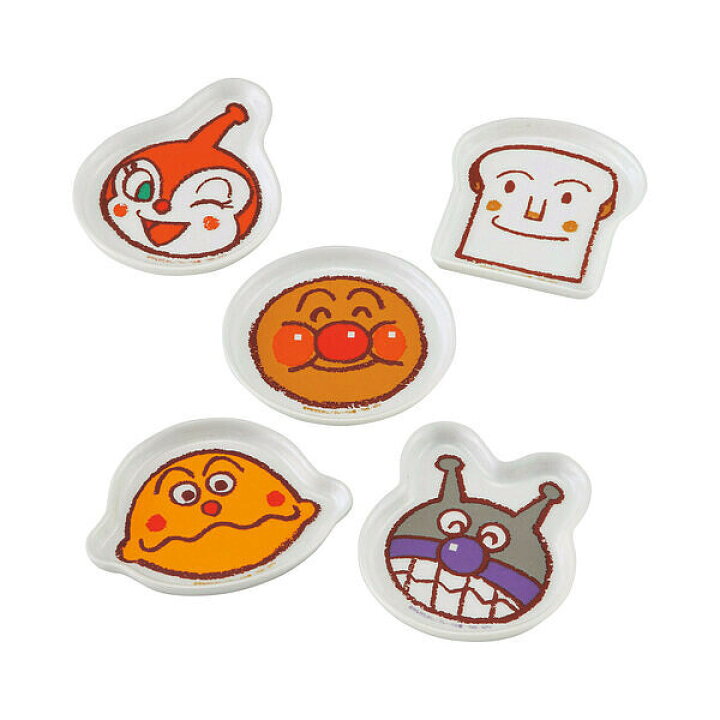 楽天市場 アンパンマン 顔型小皿セット スマートギフト 楽天市場店