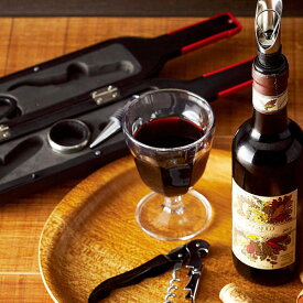 ワインの好きな方へ贈る ヴィリーラ ワインボトル型ツール5点セット ワイン好き ワイナリー ソムリエ ワインの楽しみ
