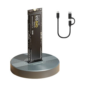 ی^ USB Type-C NVMESATAΉ M.2 SSDP[XiML[/B + ML[jΉ USB 3.1 Gen2 10Gbpsf[^] OtՃP[X2230/2242/2260/2280 SSDΉ M.2 SSD ϊA_v^ ՃP[X