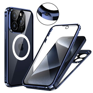�y���ʃK���X �}�O�l�b�g�˂��~�ߎ� Magsafe�Ή��z iPhone15 iPhone15Plus iPhone15Pro iPhone15ProMax �P�[�X �S�ʕی� ���� 9H�����K���X �J�o�[ �A���~�o���p�[ �}�O�l�b�g �A�C�t�H��15 15+ 15�v�� �}�b�N�X 