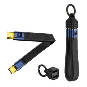 USB-C to USB-C P[u 13.7cm USB4 240W PD[d OTGΉ 40Gbps f[^] 8K fo E-Marker ߏ[dh~ FPC _@\ ^CvC IX-IX h~ Ot ܂肽 RpNg ^ѕ֗ X}