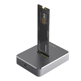 USB Type-C NVMEとSATA対応 M.2 SSDケース（Mキー/B + Mキー）対応 USB 3.1 Gen2 10Gbps高速データ転送 外付け基盤ケース2230/2242/2260/2280 SSD対応 M.2 SSD 変換アダプタ 基盤ケース