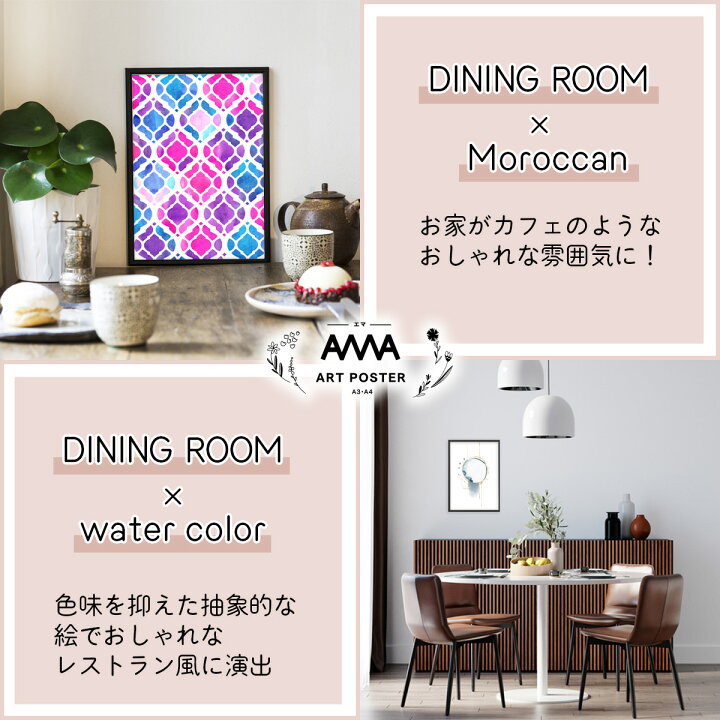 楽天市場 アートポスター 単品 サイズ 全10種 北欧 インテリア おしゃれ 絵画 アートプリント デザイン アート Ama エマ 選べるサイズ A3 フレーム 別売 Smartiv