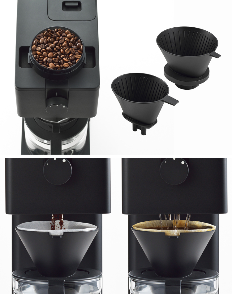 楽天市場】【特典付】TWINBIRD 全自動コーヒーメーカー 6杯用 ブラック 