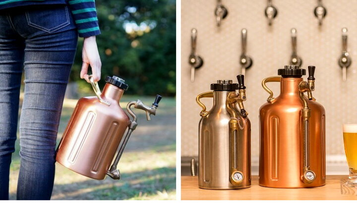 楽天市場】GrowlerWerks uKeg ビアサーバー 銅 128oz（3785ml 