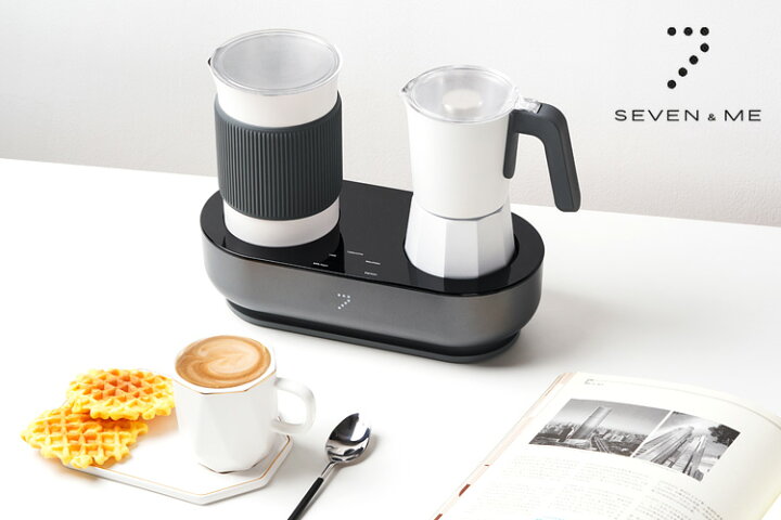 楽天市場】【珈琲豆おまけ付】Seven＆Me エスプレッソコーヒーメーカー 