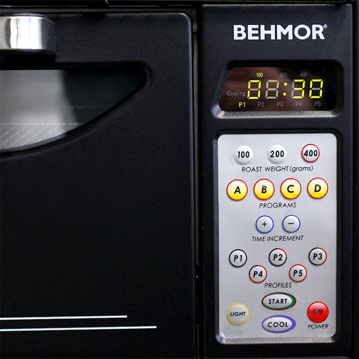 楽天市場】直火式電動コーヒーロースター 日本仕様 Behmor2000AB plus 