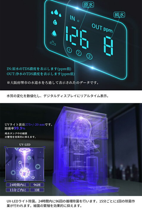 楽天市場】【10000円OFFクーポン】SOLEMOOD 浄水型ウォーターサーバー 
