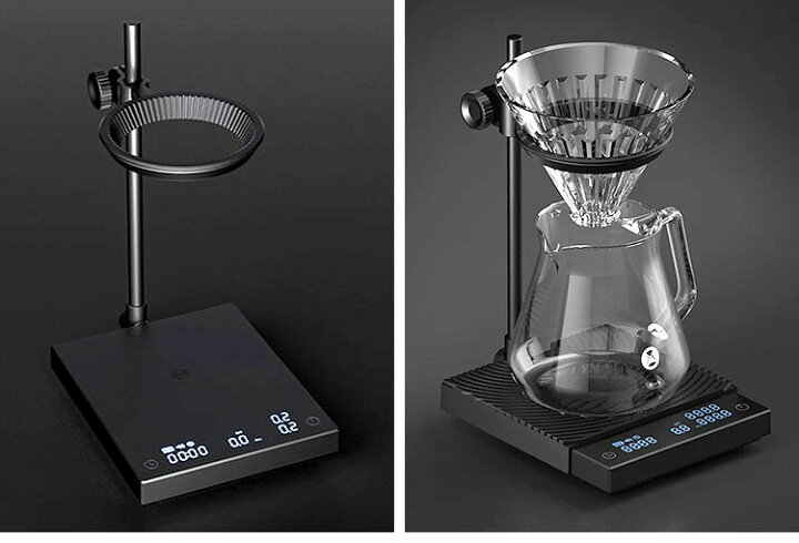 楽天市場】正規販売店 TIMEMORE SCB001BK コーヒースケール BLACK 