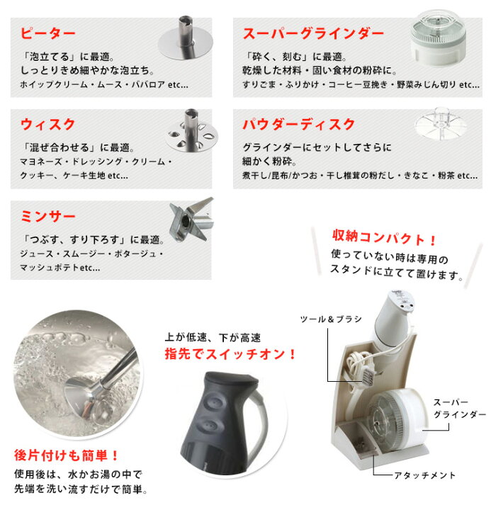 楽天市場】【特典付】bamix バーミックスM300 ベーシックセット 