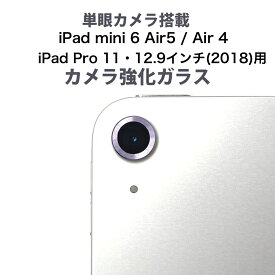iPad 第10世代・iPad mini 6・iPad Air 5・iPad Air 4・iPad Pro 2018年モデル（11&12.9インチ）用 単眼カメラレンズ用強化ガラス カラー強化ガラスカメラプロテクタ レンズカバー 保護フィルム カメラカバー