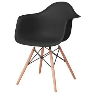 【2個セット特価】 東谷 アームチェア CL-799BK 組立式 2個セット 【代引き不可】【北海道・沖縄・離島配送不可】 椅子 ブラック コンパクト いす おしゃれ シンプル オシャ