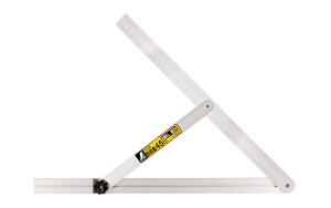 シンワ測定 62540 / アルミ自由金 45cm 目盛なし 筋交付【代引き不可】【沖縄・離島配送不可】