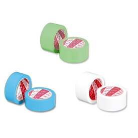 【90巻特価】　光洋化学　カットエース　50mm×25M　【FG緑 /FW白 /FB青】　床養生テープ　3ケース（90巻）　【代引不可】　　【北海道・沖縄・離島配送不可】