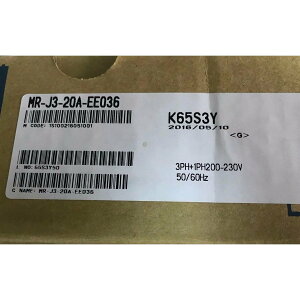 �y�V�i���K�i���������ō������������zMITSUBISHI�O�H�d�@ MR-J3-20A-EE036 AC�T�[�{�A���v �V�[�P���T PLC�y6�����ۏ؁z