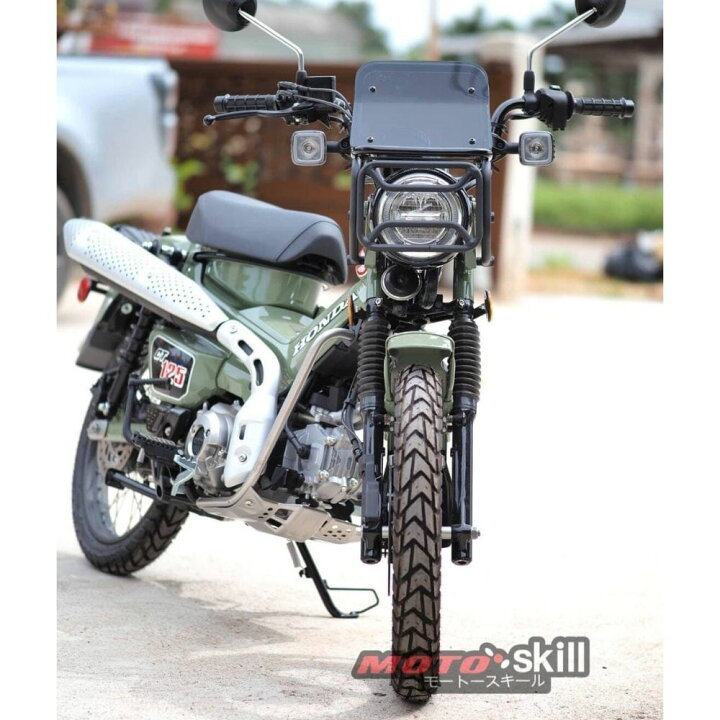 楽天市場】MotoSkill Headlight Gard V.2＆ Windshield Set CT125/モー  