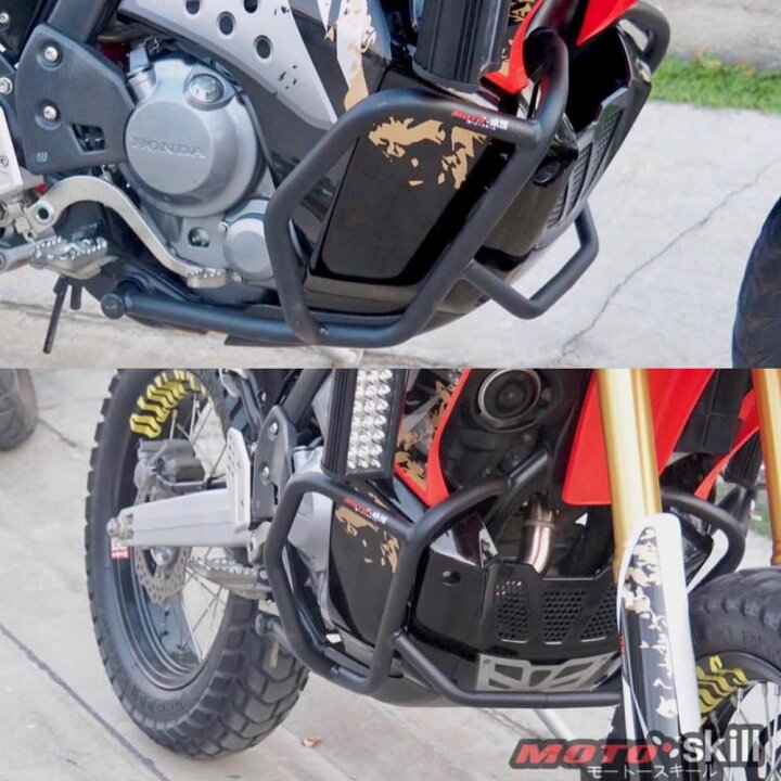楽天市場 モートースキール ホンダ Crf250ラリー用 クラッシュバーmotoskill Rear Crash Bar Honda Crf250 Rally スマートスモーカーズ