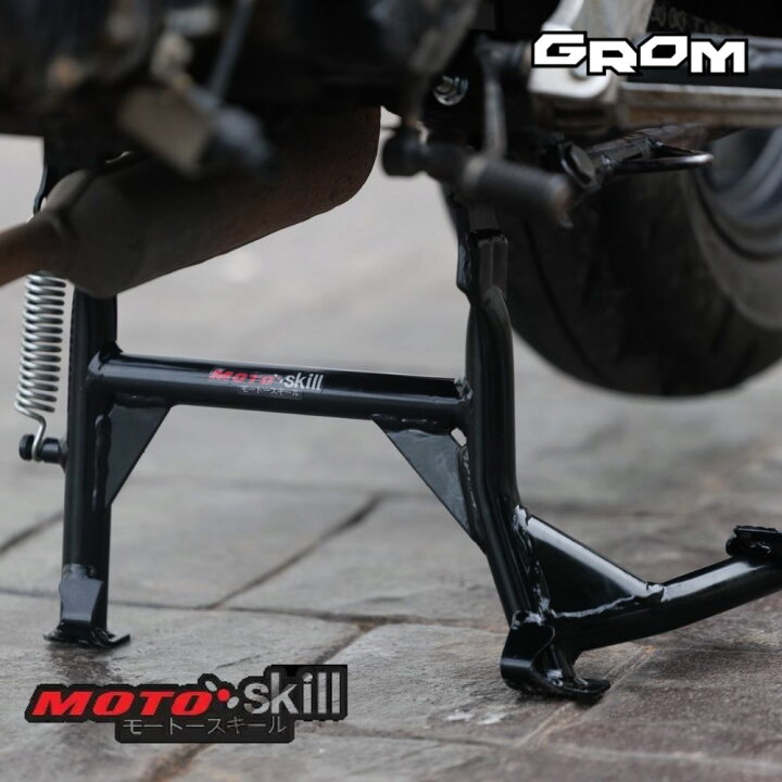 楽天市場】MOTOSKILL センタースタンド for HONDA GROM JC92 (2021年 