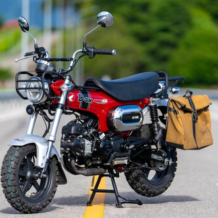 楽天市場】モートースキール ホンダ ダックス ST125用 リアキャリア＋ 