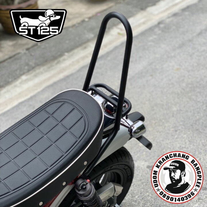 楽天市場】UDOM KARNCHANG ホンダ ダックス125用シーシーバーSISSY BAR 