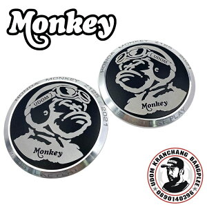 UDOM KARNCHANG z_L[125 ^NGuobW2ZbgHonda Monkey125 UDOM Tank Emblem Badge JB02 JB03