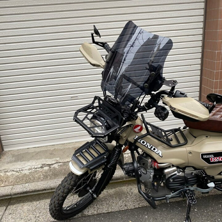 楽天市場】UDOM KARNCHANG ホンダハンターカブCT125用フロントキャリア 