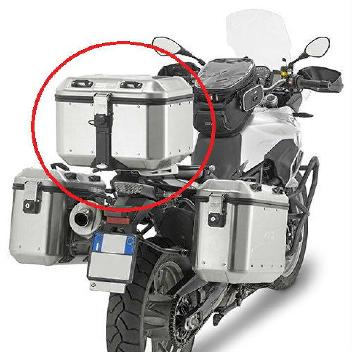 楽天市場】GIVI DLM46トレッカードロミティ アルミモノキーケース 天然 
