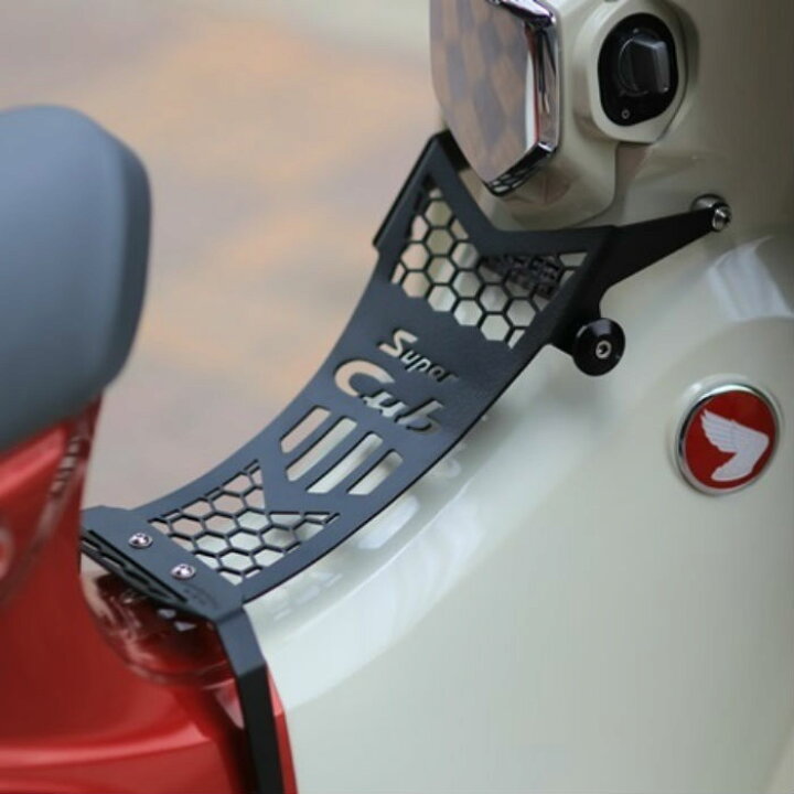 楽天市場】ホンダ スーパーカブC125用センターフェアリング ブラック 
