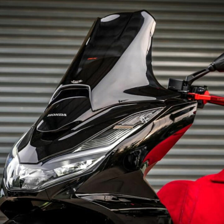 楽天市場】Asura ホンダ PCX125/160 ウインドシールド スモークカラー 
