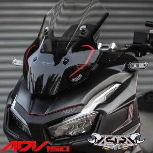 z_ ADV150EChV[h NA Asura Windsheild V1 Clear For Honda ADV150 KF38