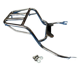 BRC z_ L[125pALA/Chrome Rear Luggage Carry Rack for Honda Monkey125 /A QbW L[bN JB02 JB03 JB05