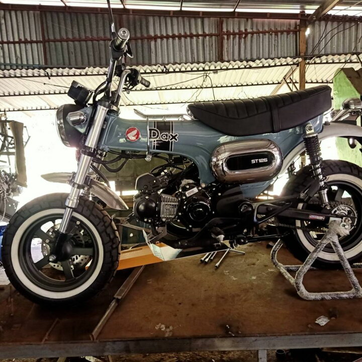 楽天市場】ホンダ ダックス ST125用アンダーガード エンジン 