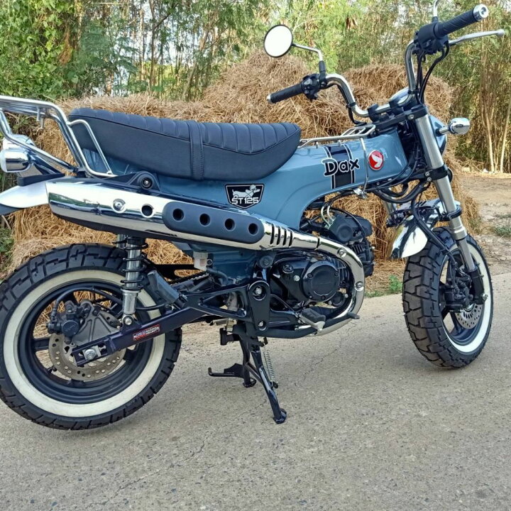 楽天市場】ホンダ ダックス ST125用 センタースタンド グロスブラック 