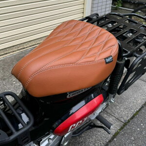 z_ NXJu CC110pV[g@uE CC06 / Replacement Brown Seat (Mixed Pattern) for Honda Cross Cub CC110 Diabolus by K-SPEED iDiablo Custom WorksjJA45 JA60