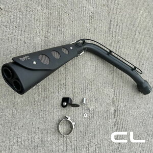z_ CL250/500p gXNu[}t[ CL34 / Diabolus by K-SPEED Retro Scrambler Slip on exhaust for Honda CL250 & 500 MC57 PC68